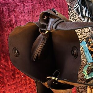 Large brown purse